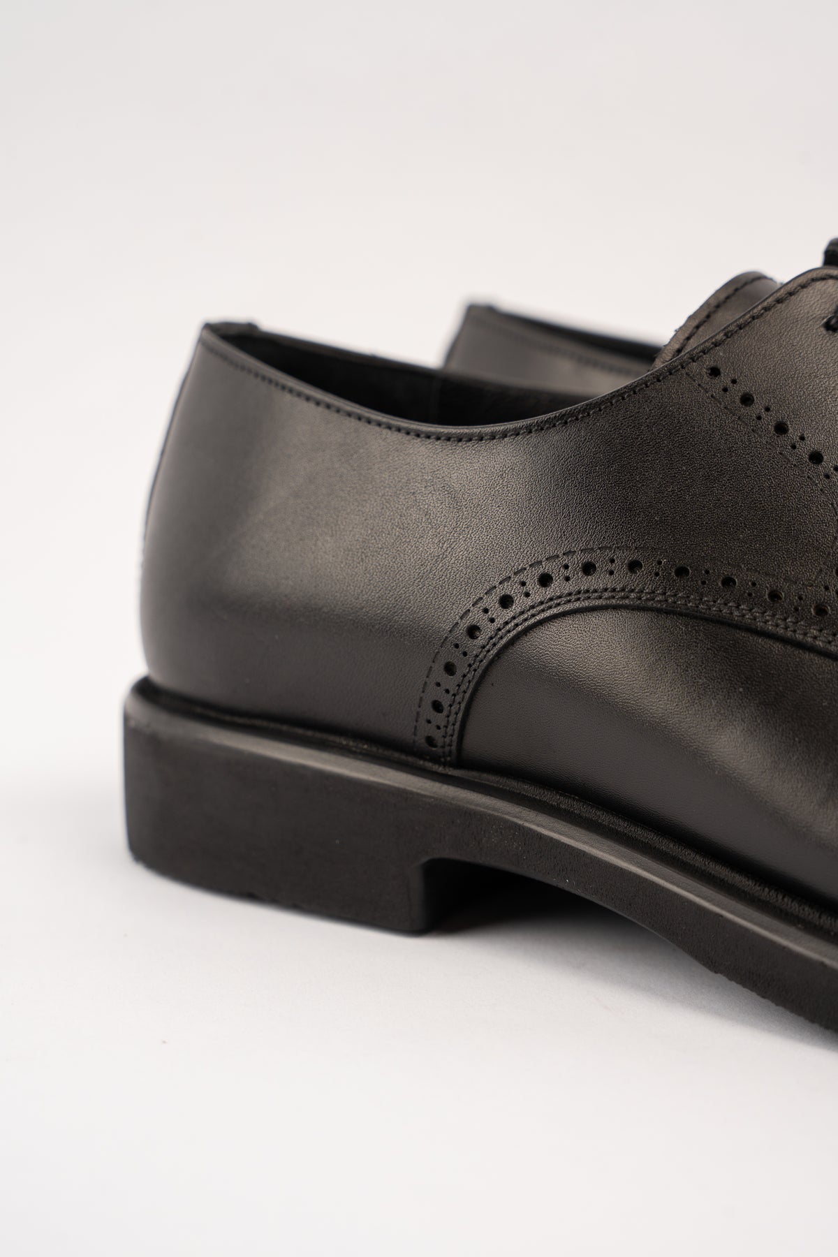 BLACK PREMIUM DERBY SHOE