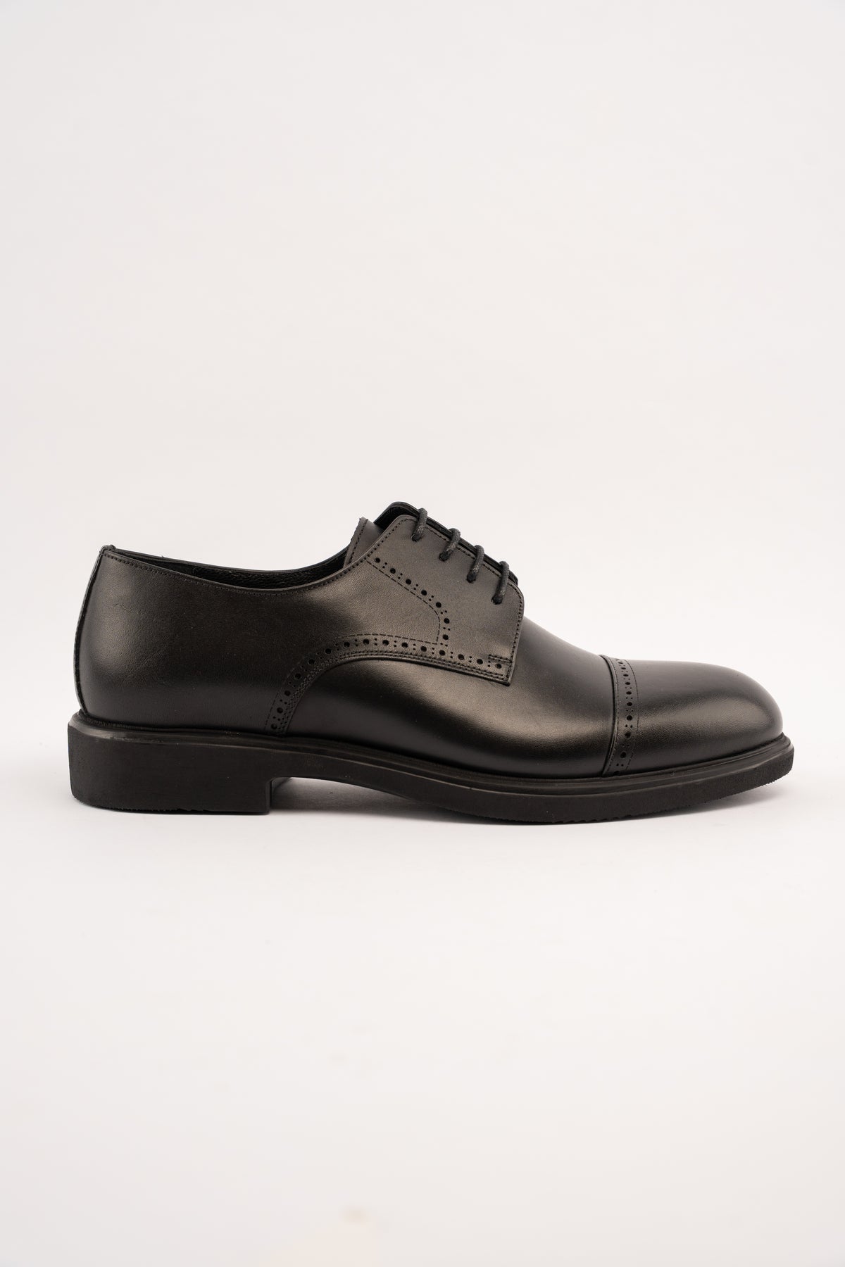 BLACK PREMIUM DERBY SHOE