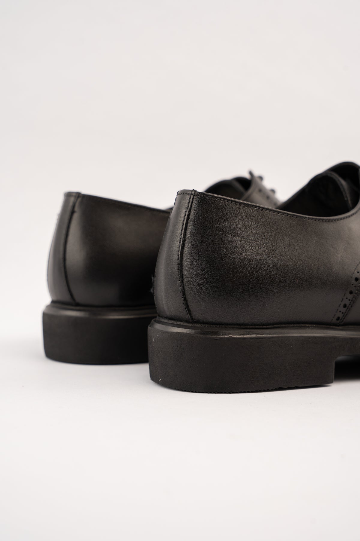 BLACK PREMIUM DERBY SHOE