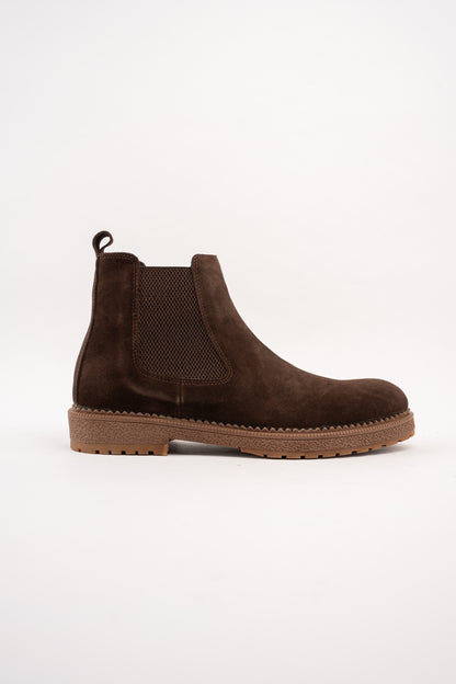 BROWN TIMELESS SUEDE BOOTS