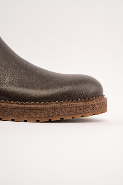 BROWN TIMELESS LEATHER BOOTS