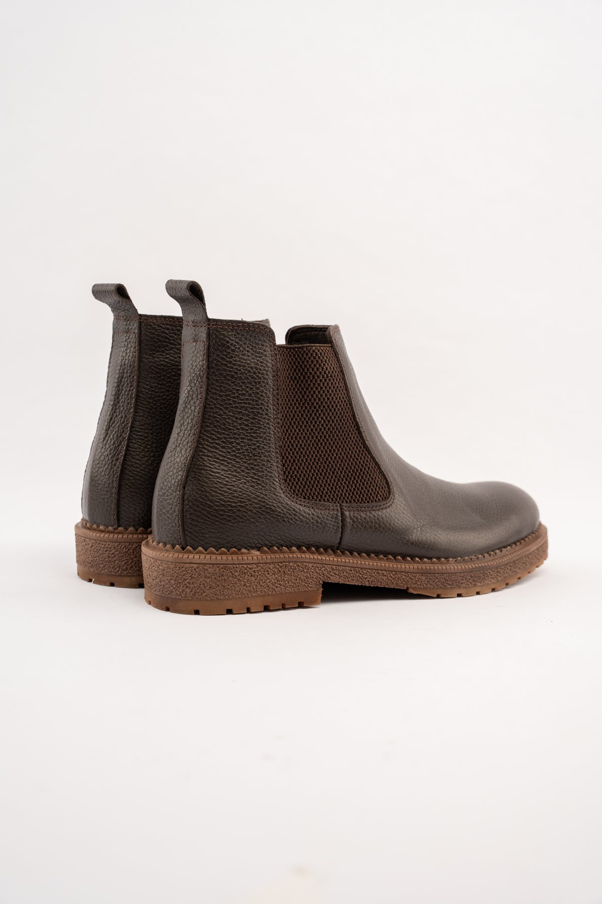 BROWN TIMELESS LEATHER BOOTS