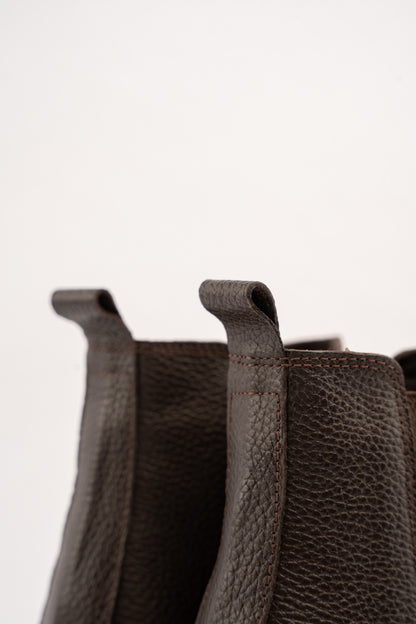 BROWN TIMELESS LEATHER BOOTS