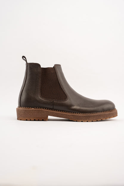 BROWN TIMELESS LEATHER BOOTS