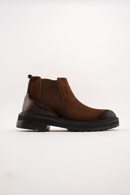 BROWN URBAN SUEDE BOOTS