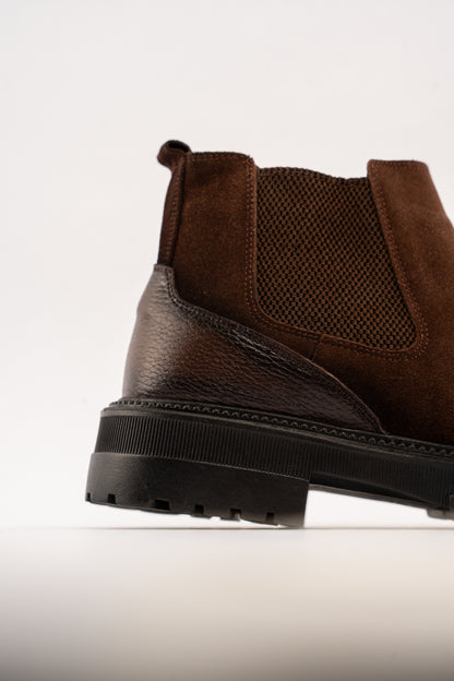 BROWN URBAN SUEDE BOOTS