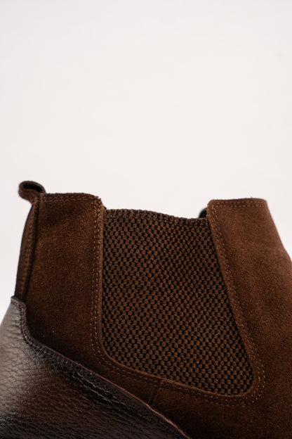 BROWN URBAN SUEDE BOOTS