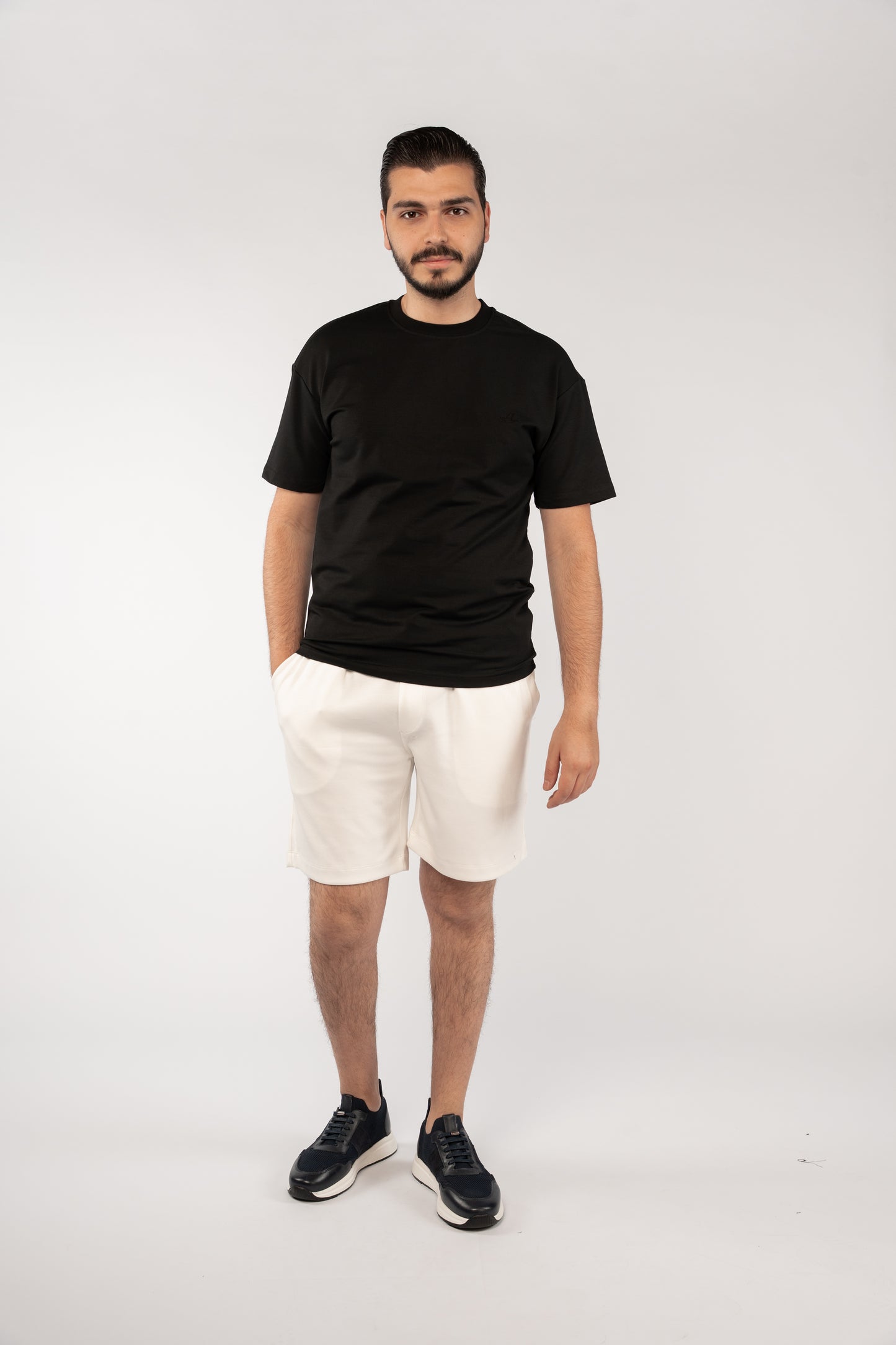 BLACK MINIMAL EAGLE TSHIRT