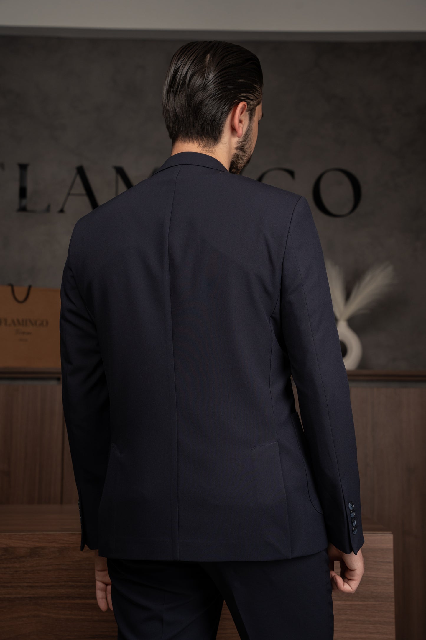 NAVY TRAVEL SUIT