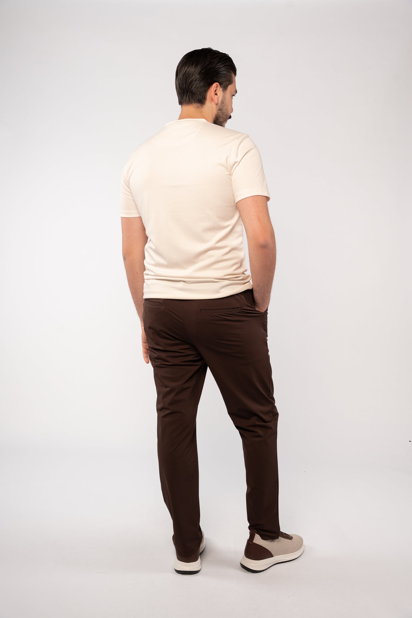 BEIGE TIMELESS MERCERIZED TSHIRT