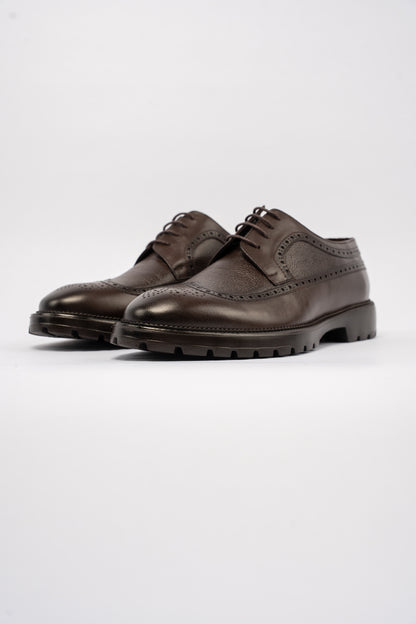 BROWN BROGUE SHOE