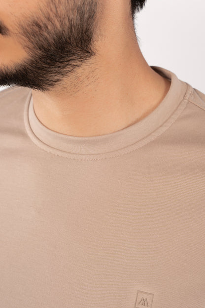 MOCHA MERCERIZED TSHIRT