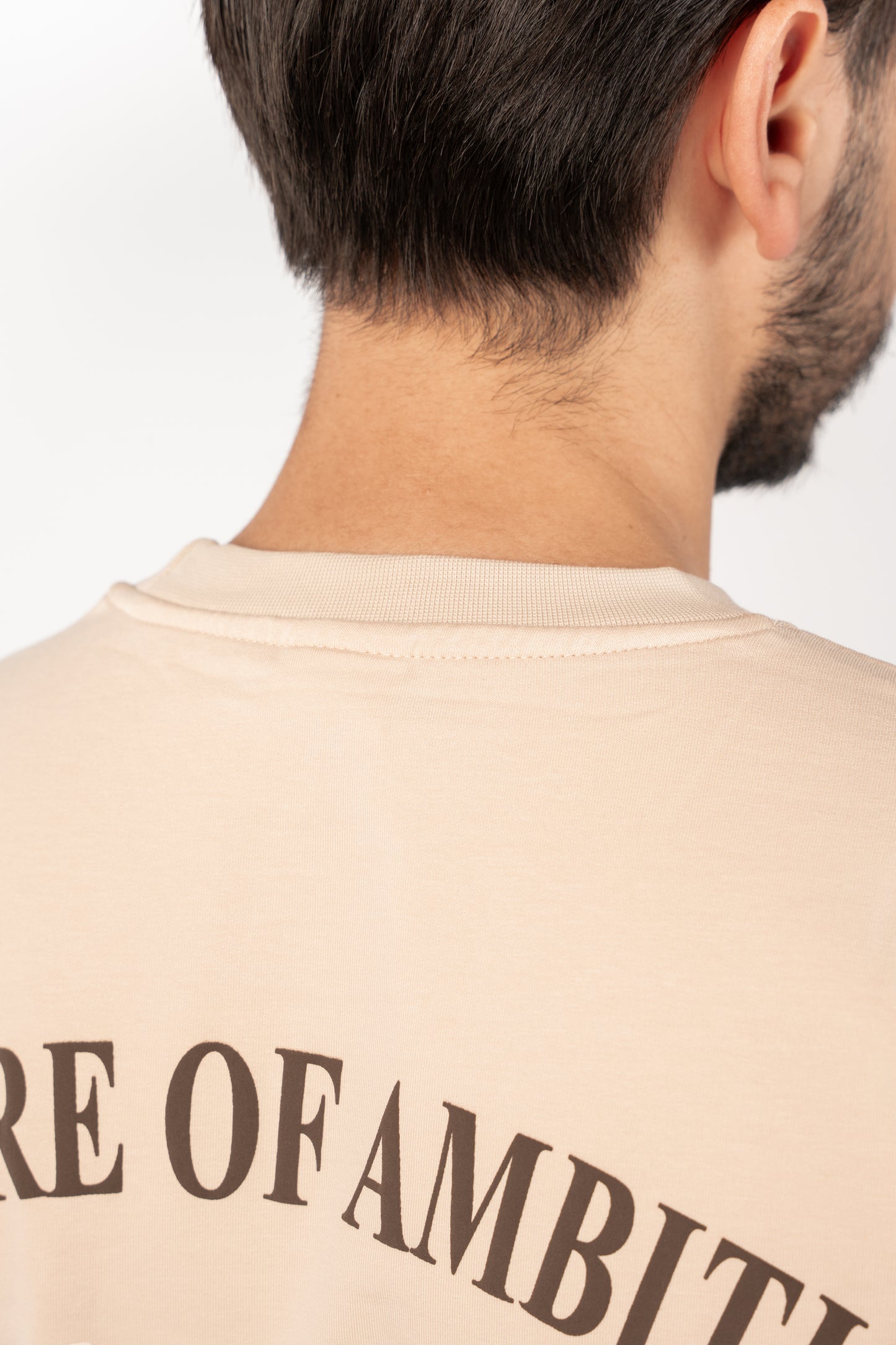BEIGE MENTALITY RELAXED TSHIRT