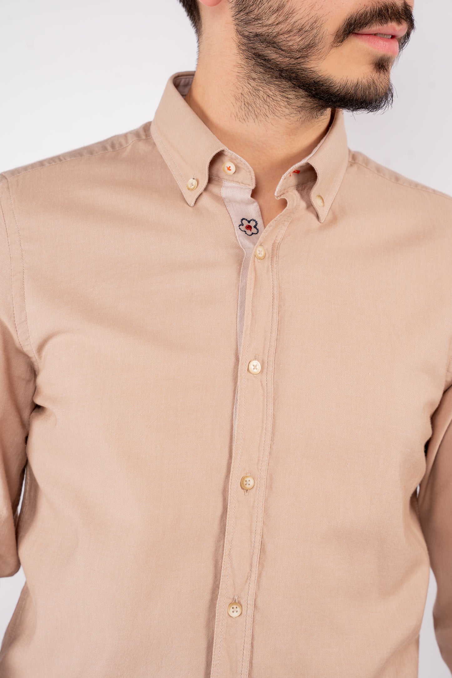BEIGE OXFORD SHIRT