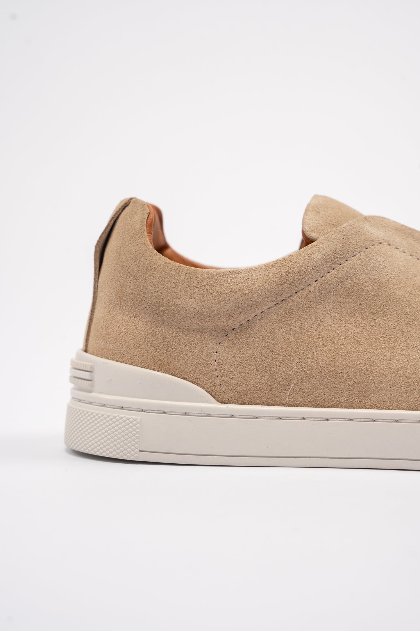 BEIGE TRIPLE X ELASTIC SNEAKER