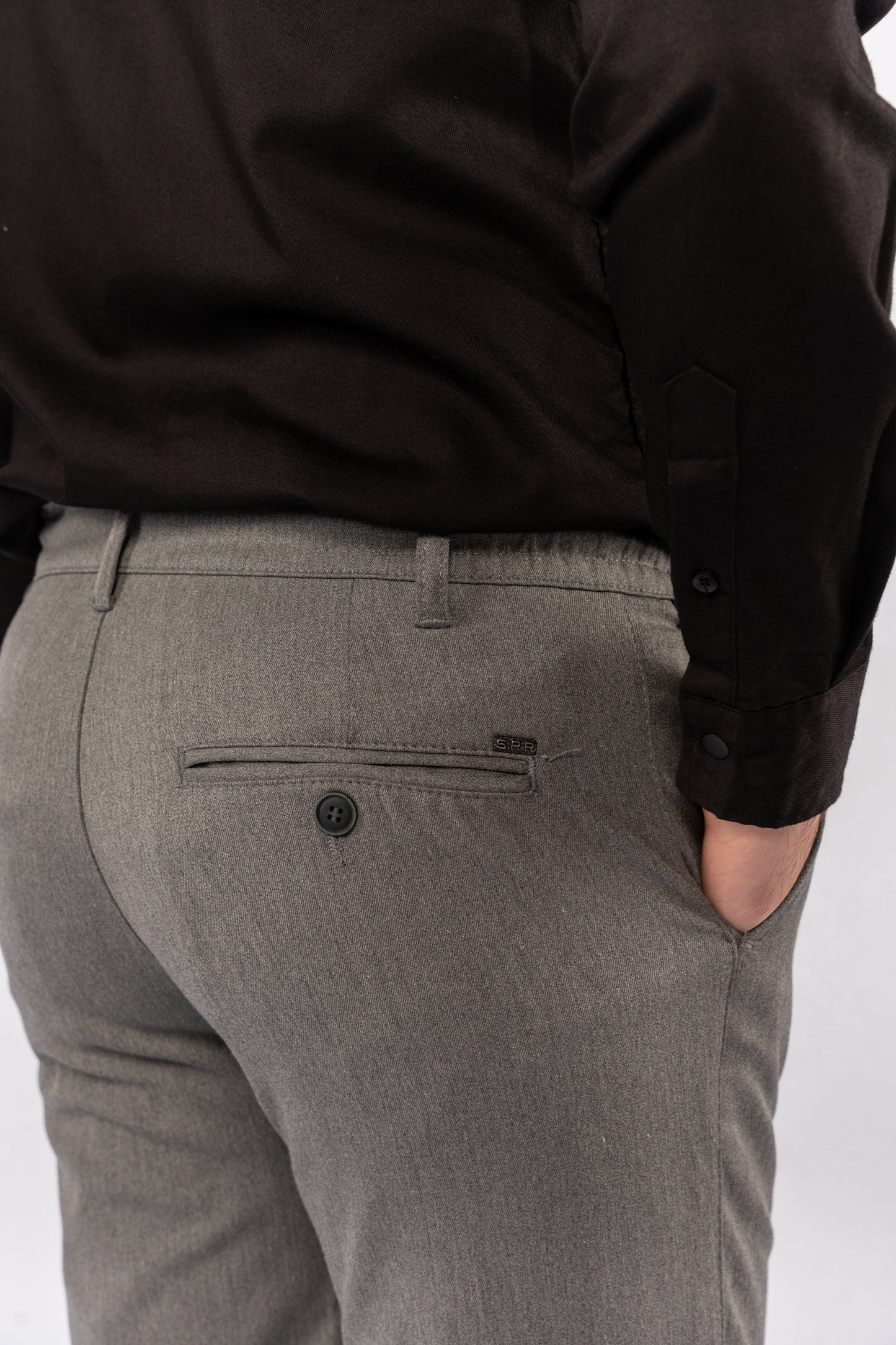 GREY CASUAL JOGER