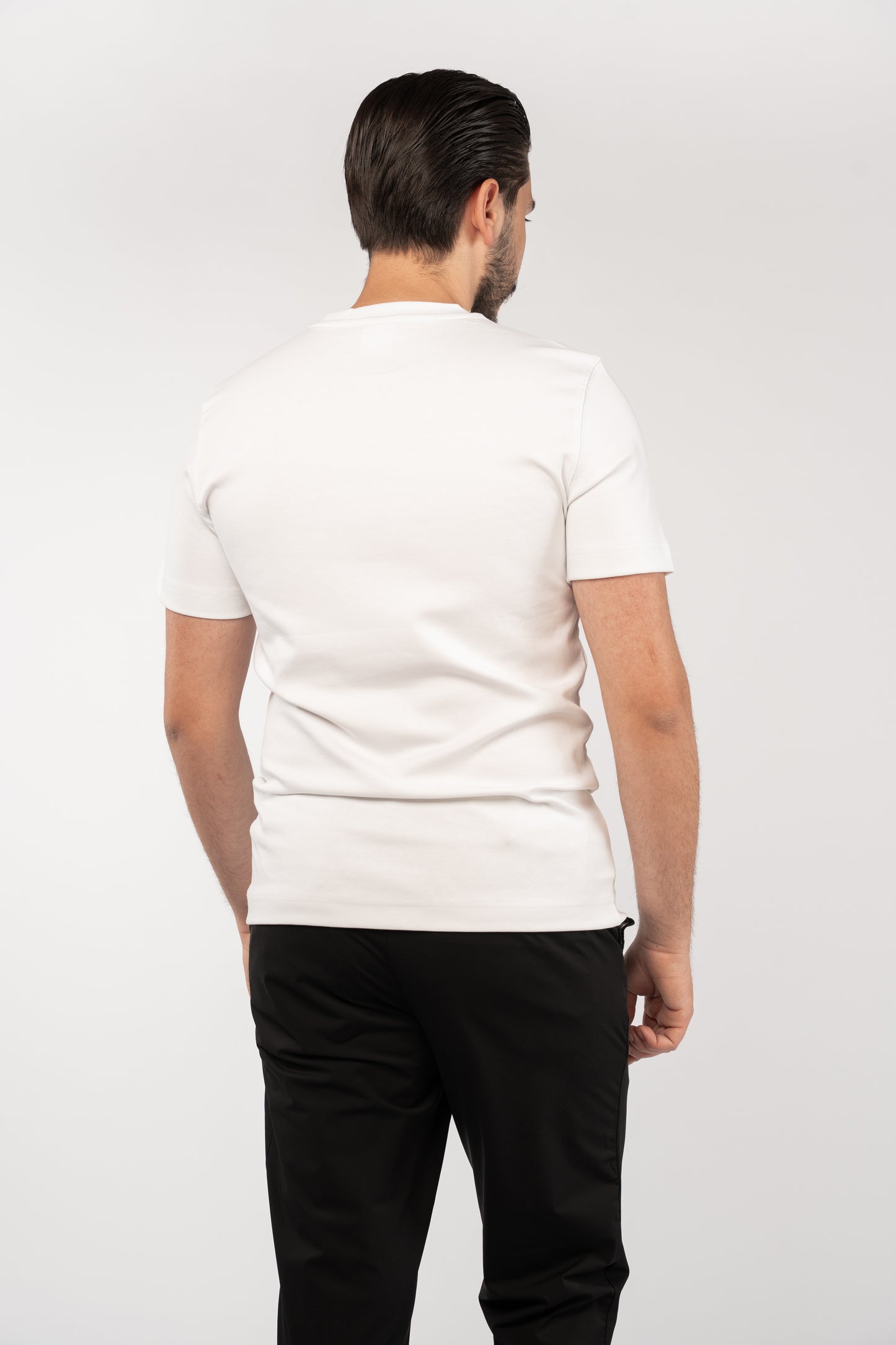 WHITE THICK TSHIRT