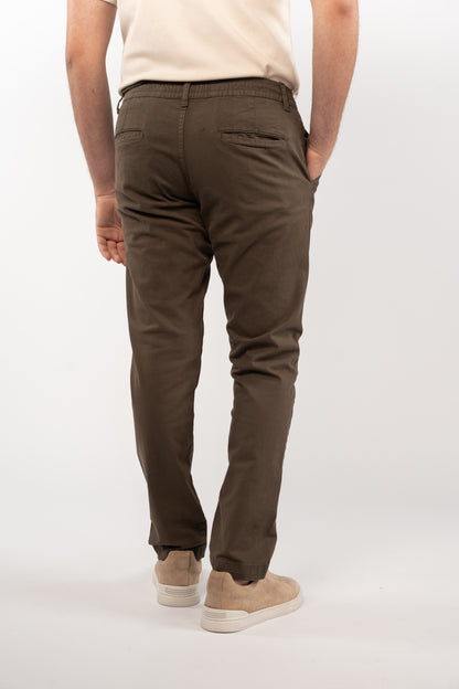 OLIVE CASUAL CHINO PANT