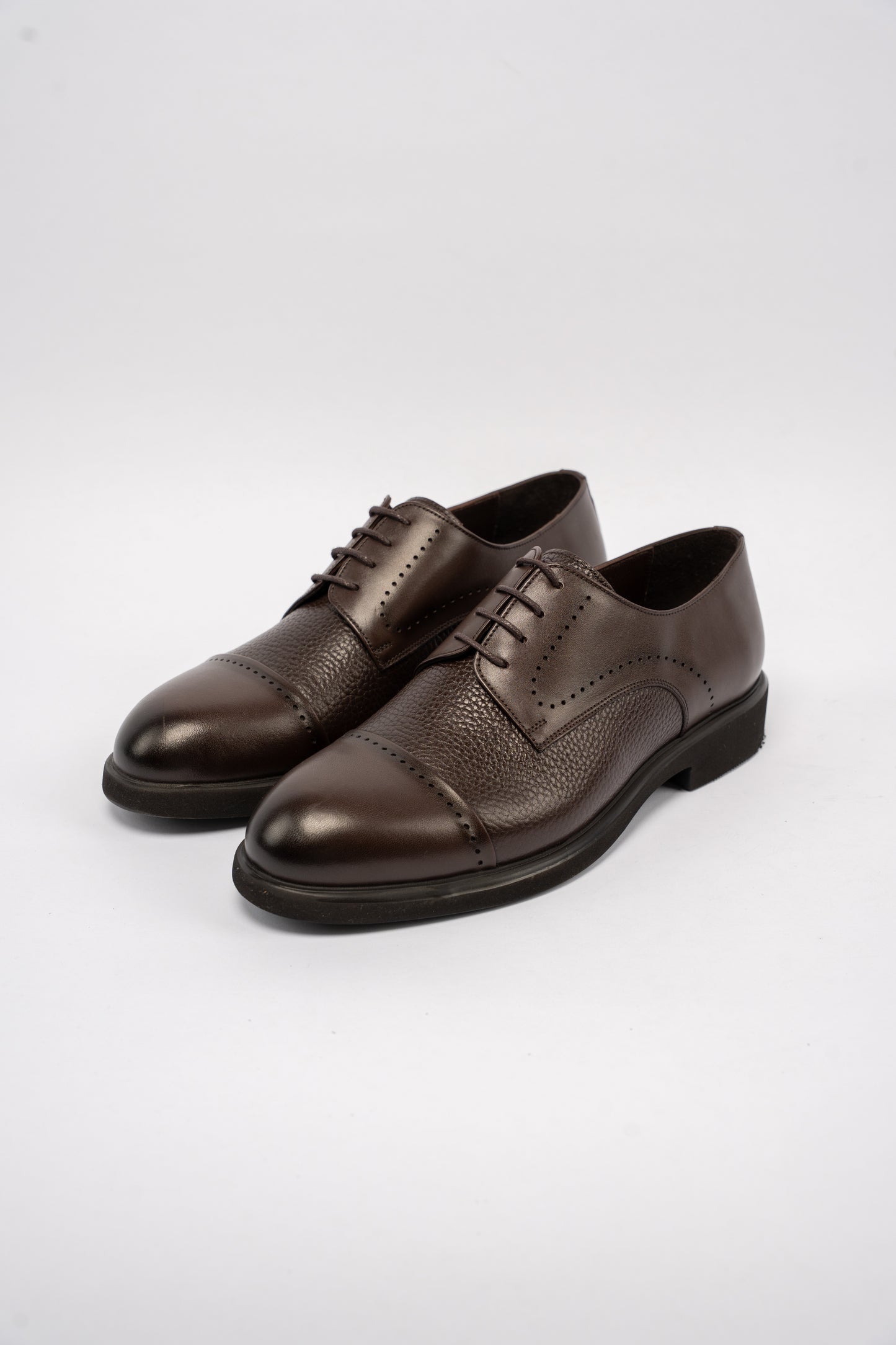 BROWN PREMIUM DERBY SHOE
