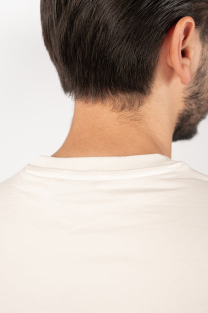 WHITE THICK TSHIRT