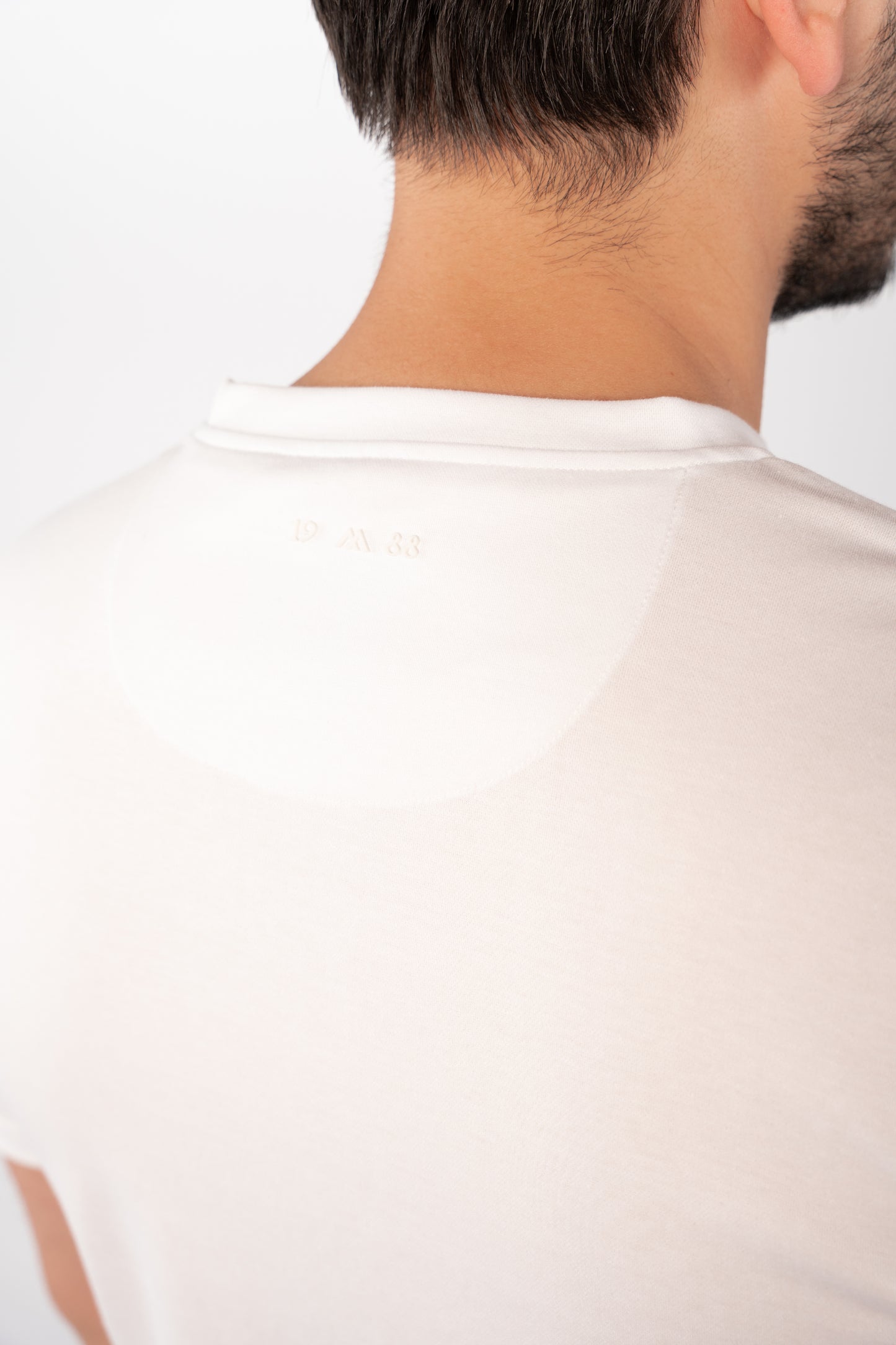 WHITE TIMELESS MERCERIZED TSHIRT