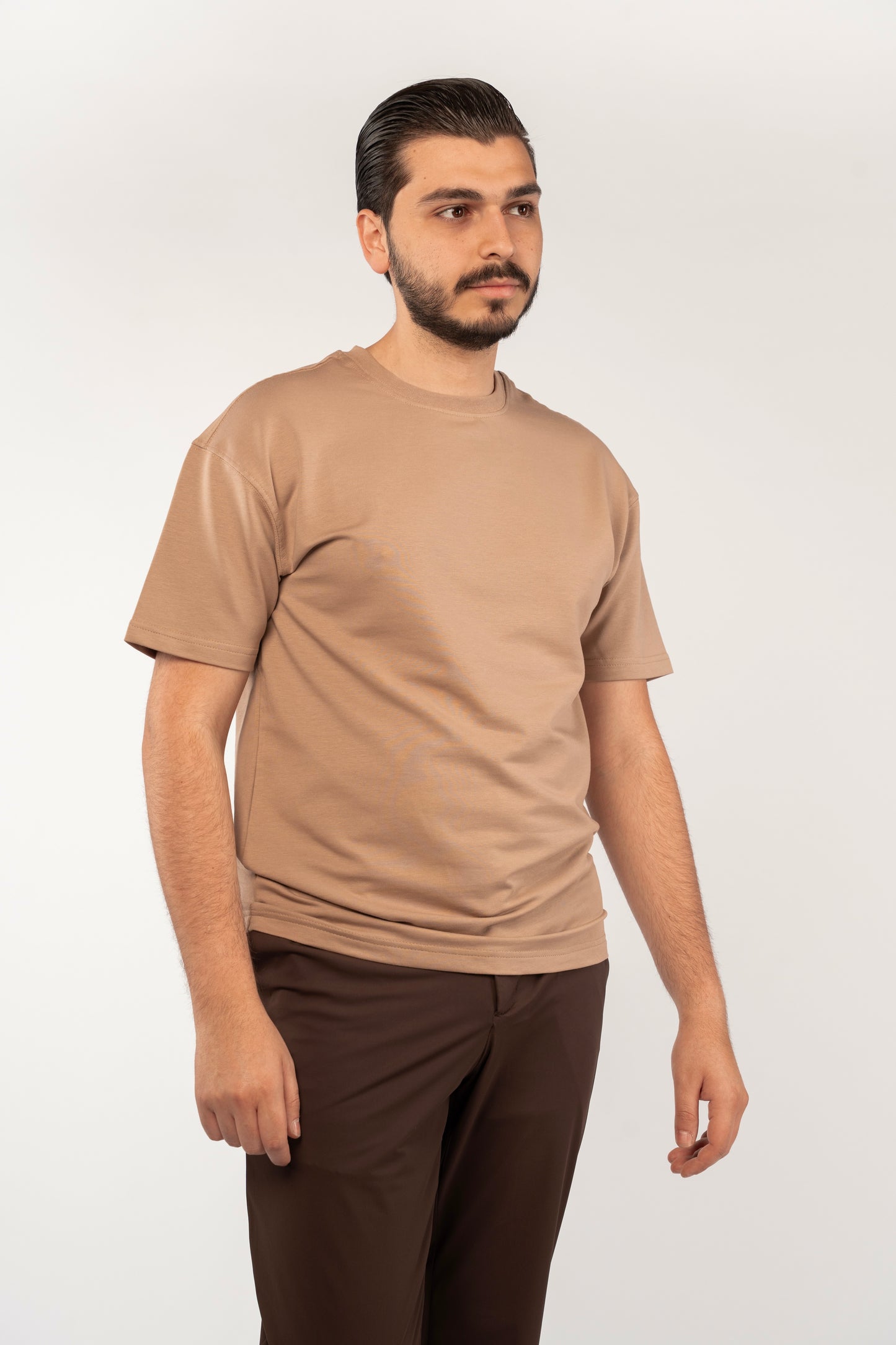 MOCHA THICK TSHIRT