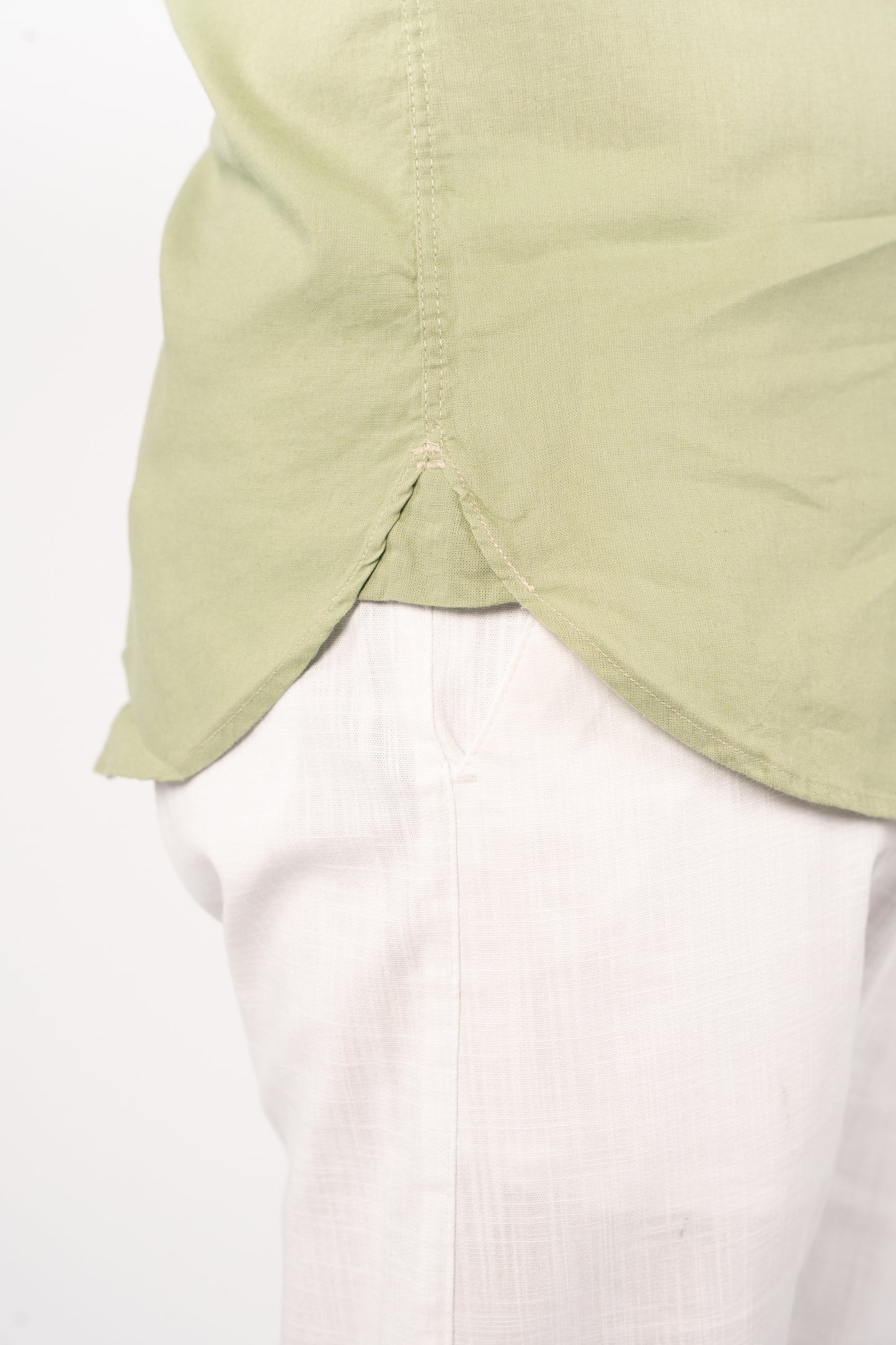 MINT LINEN SHIRT