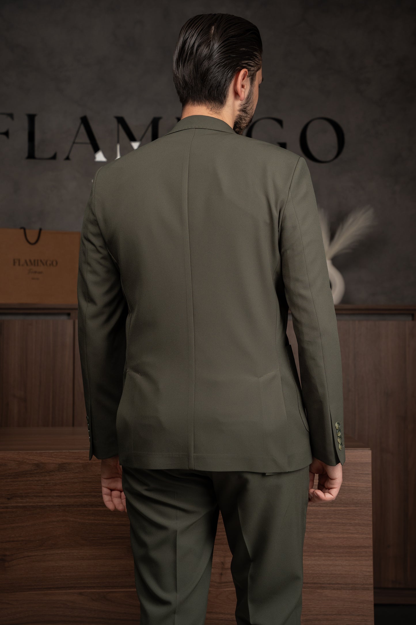 OLIVE TRAVEL SUIT
