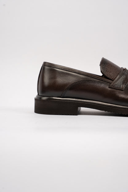 BROWN ELEGENT LOAFER