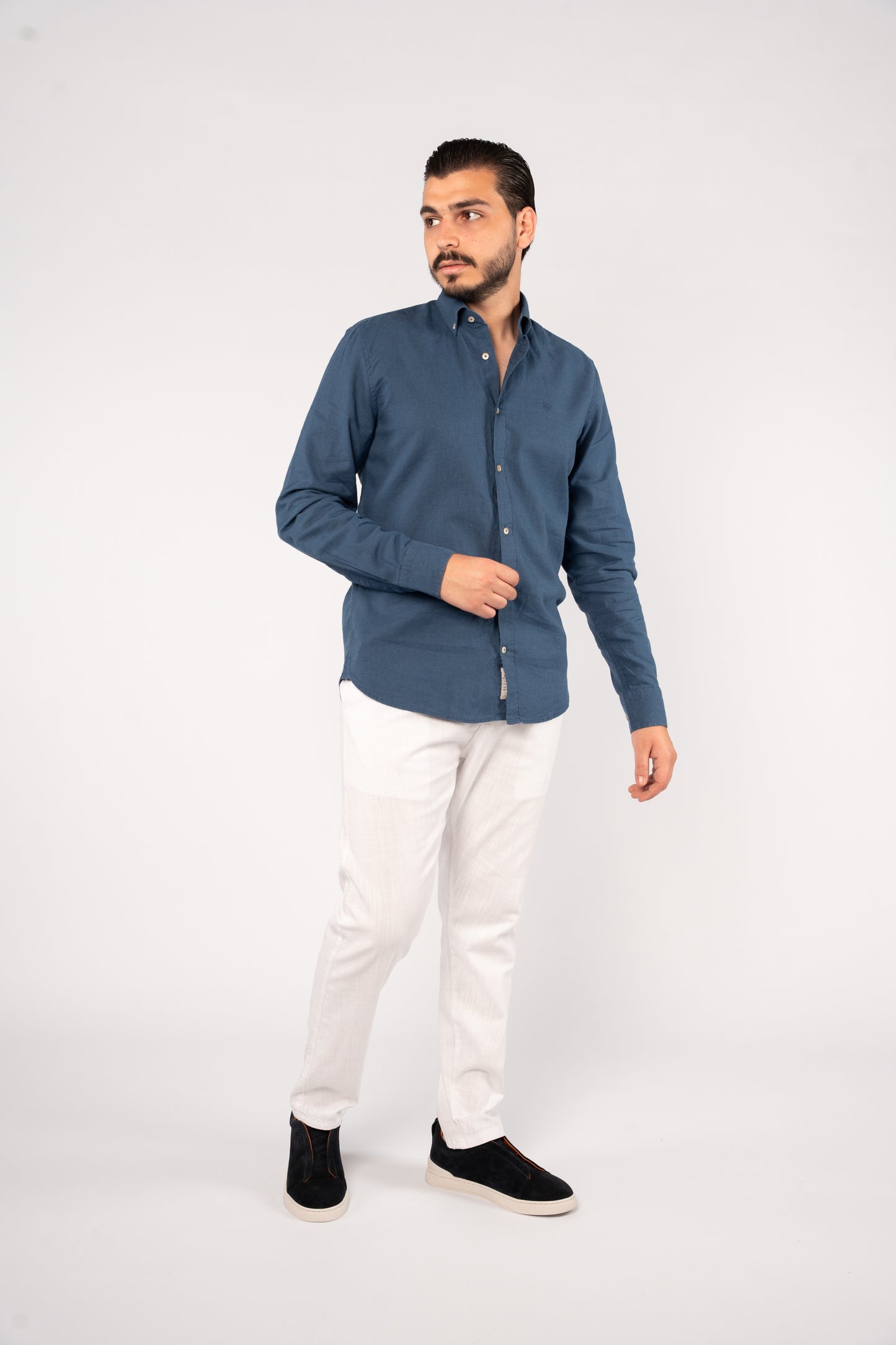 INDEGO LINEN SHIRT