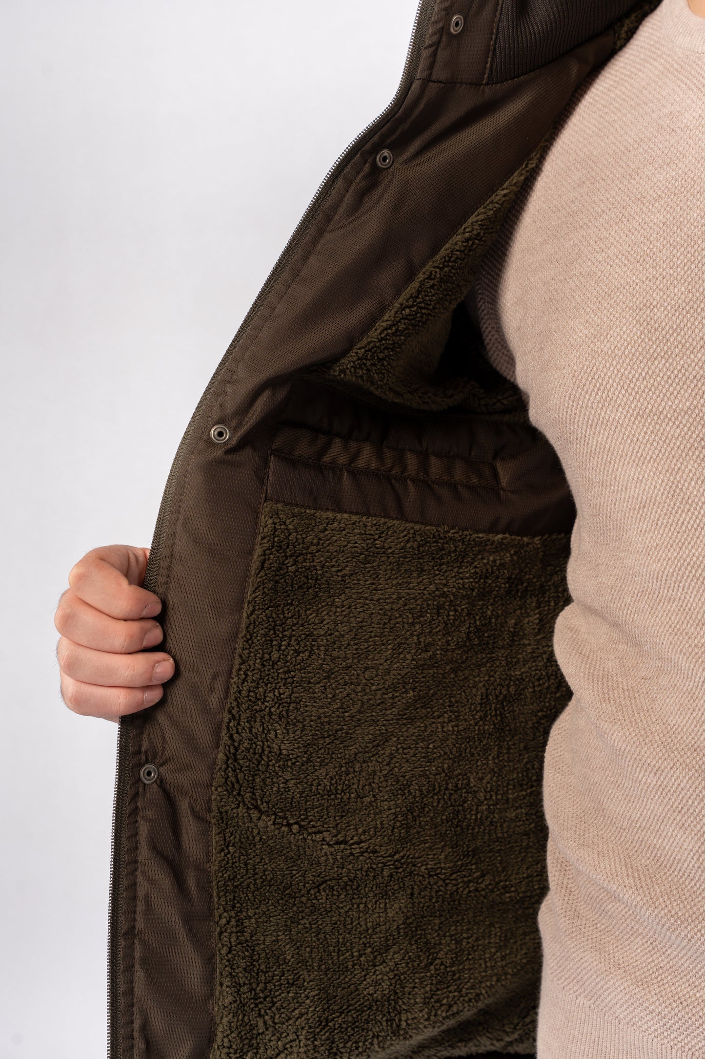 OLIVE PARKA JACKET