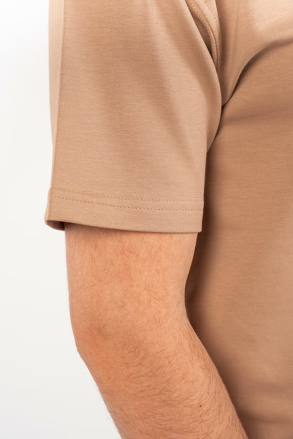 MOCHA THICK TSHIRT